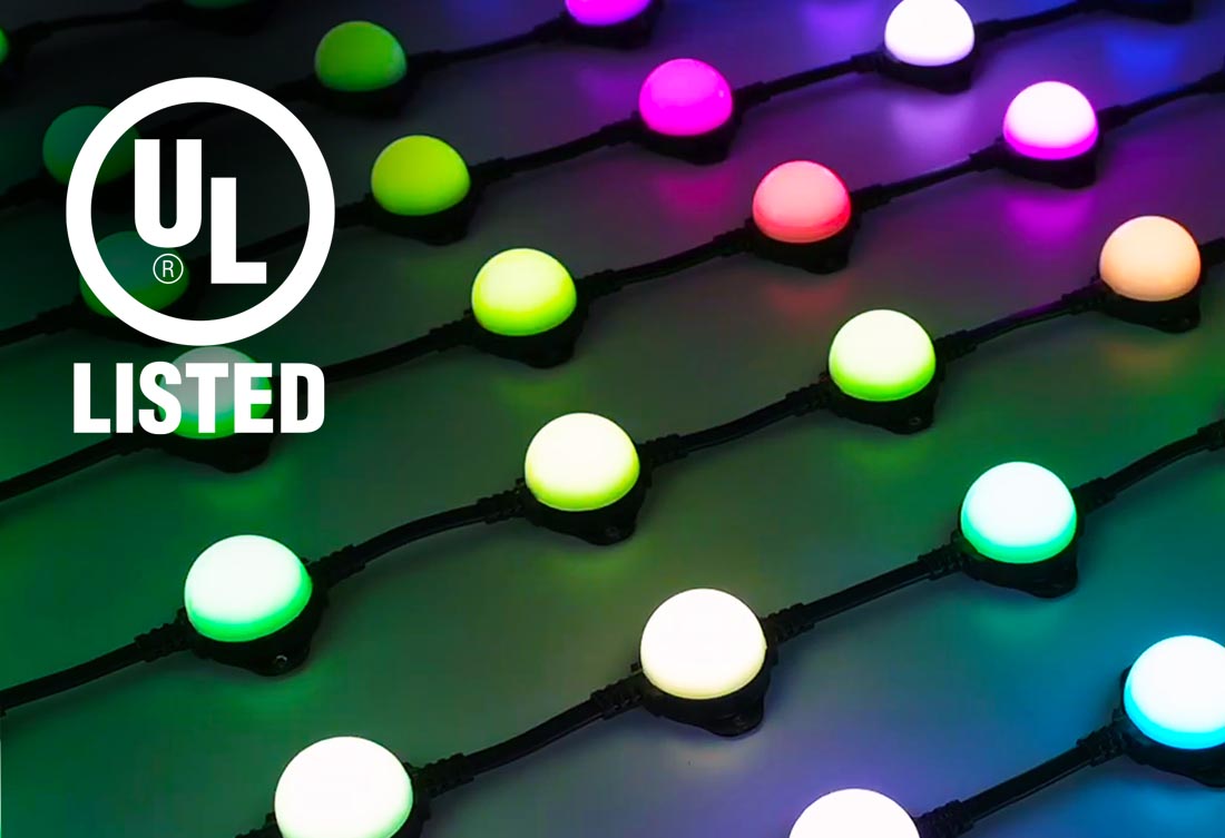 UL Listed SMART PXL LED dots